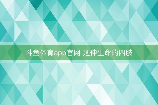 斗鱼体育app官网 延伸生命的四肢
